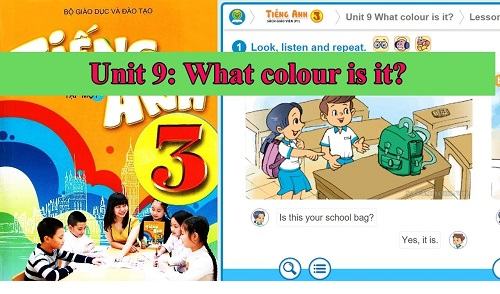 Tiếng anh lớp 3 unit 9 What colour is it? 