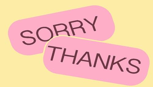Các cách nói cảm ơn và xin lỗi bằng tiếng Anh