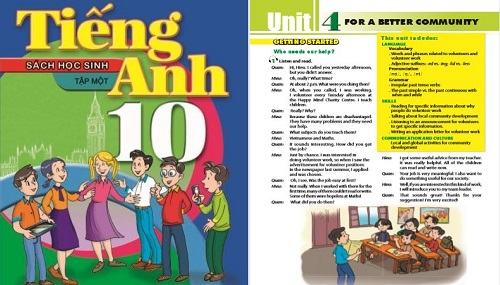 Tiếng Anh lớp 10 Unit 4 - For a better community