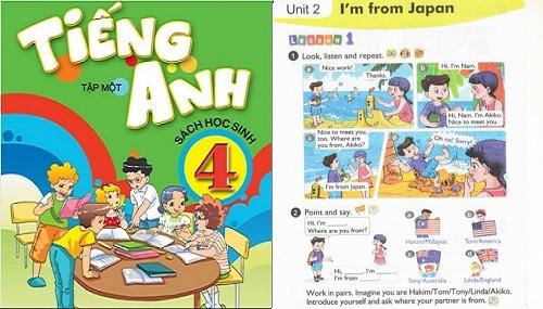 Tiếng anh lớp 4 Unit 2 - I'm from Japan