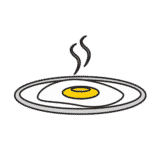 Omelet - trung op la